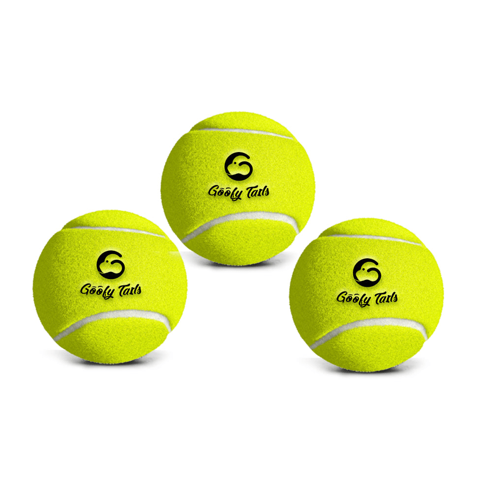 Goofy Tails Sport Tennis Ball Toy for Dogs (Green)
