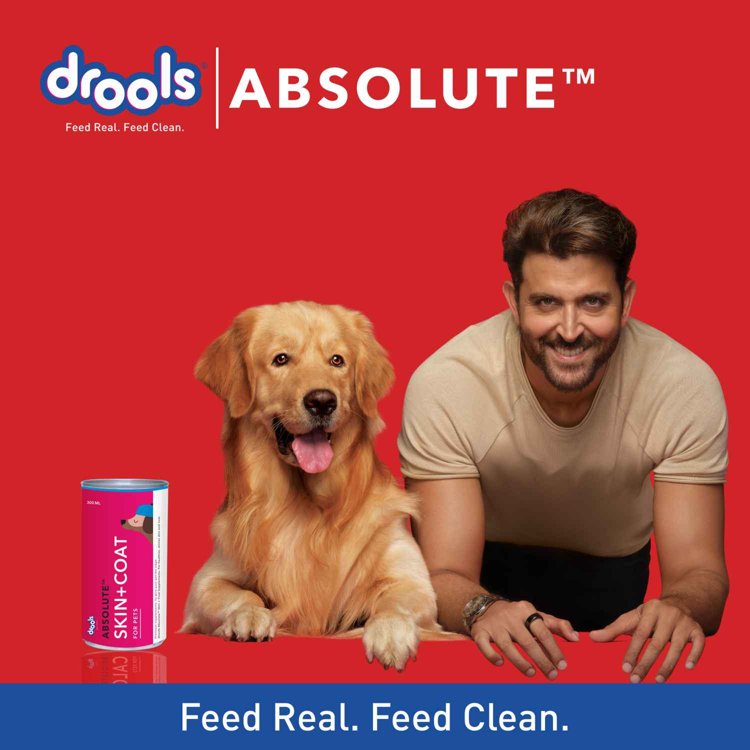 Drools Absolute Skin & Coat Syrup Supplement for Dogs