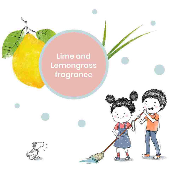Koparo Natural Floor Cleaner Lime and Lemongrass Fragrance (Pet Safe)