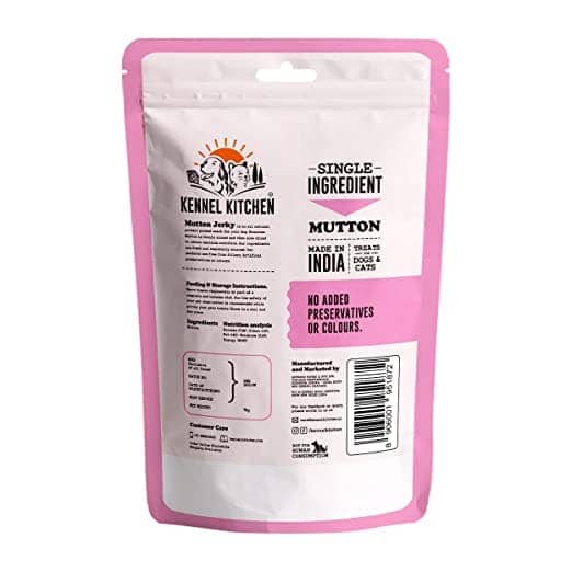 Kennel Kitchen Air Dried Mutton Jerky Dog and Cat Treats Dog Treats + Others Kennel Kitchen