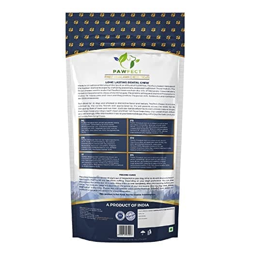 Pawfect Himalayan Cheese Chew Bars Dog Treats for Large Breeds