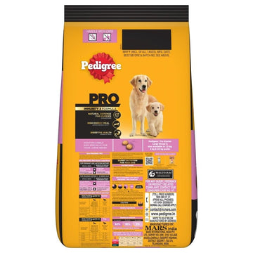 Pedigree PRO Expert Nutrition Lactating/Pregnant Mother & Puppy Starter(3 to 12 Weeks) Large Breed Dog Dry Food (Limited Shelf Life)