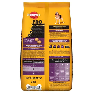 Pedigree PRO Expert Nutrition Adult Dog Dry Food for Small Breed