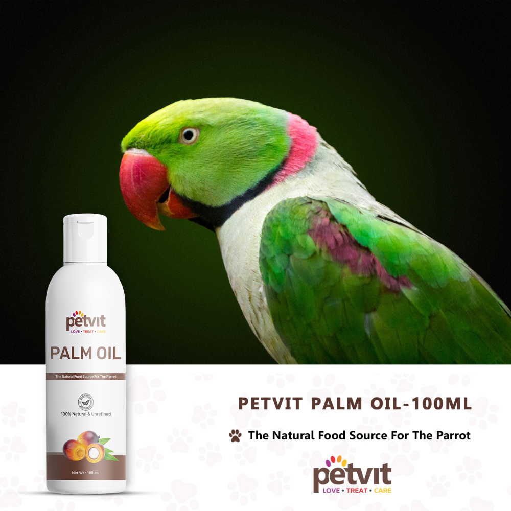 Petvit Palm Oil with Palm Fruit for Parrots