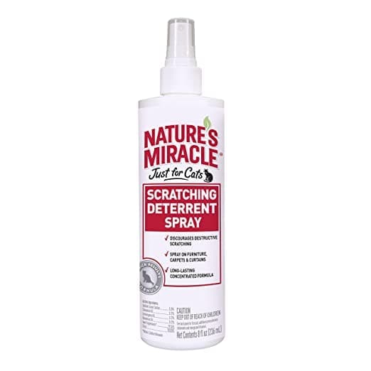 Natures Miracle Scratching Deter Spray for Cats