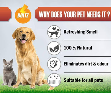 Boltz Body Spray Perfume Deodorizers for Dogs and Cats