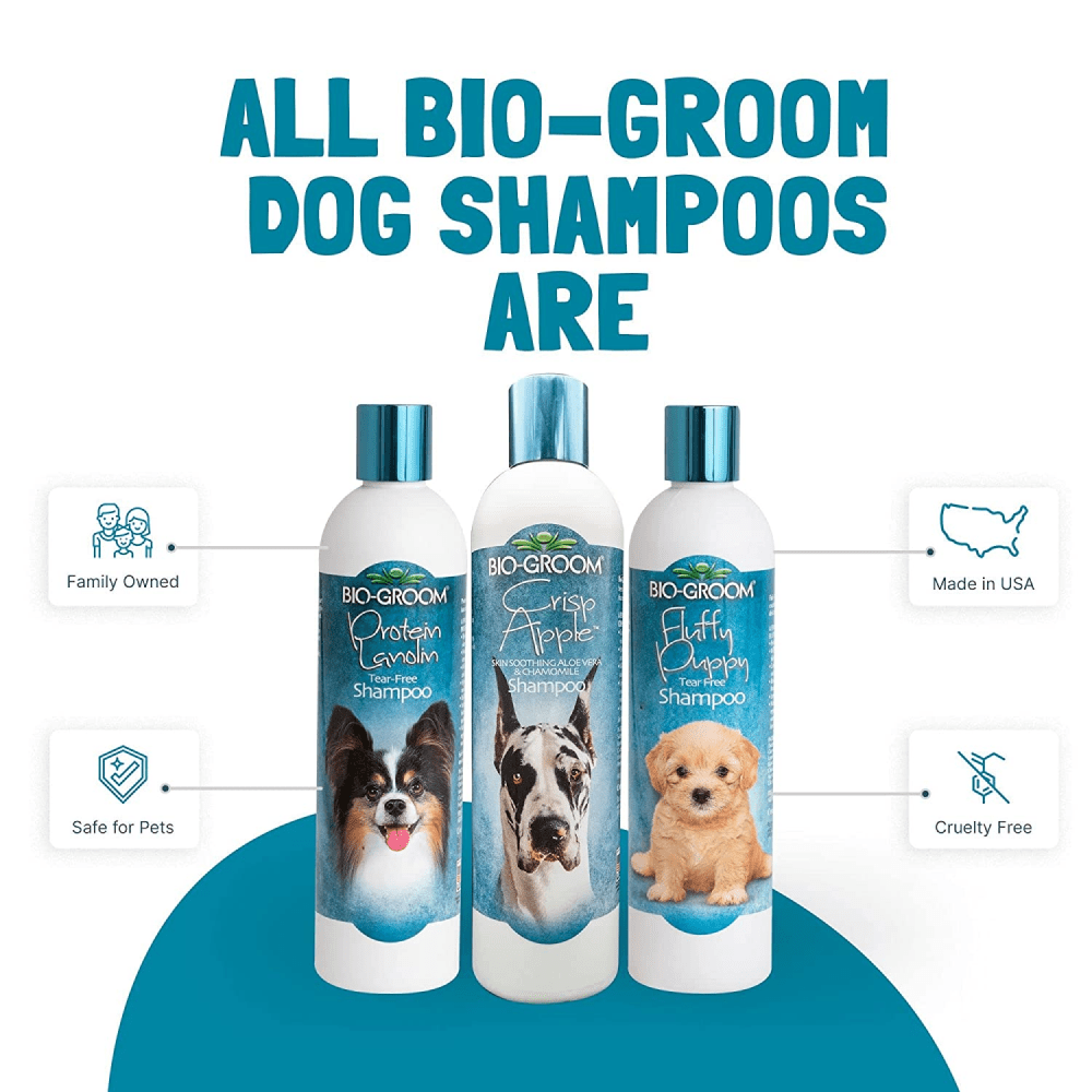Bio Groom Natural Scents Crisp Apple Shampoo for Dogs and Cats