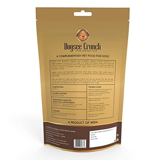 Dogsee Crunch Freeze Dried Coconut Dog Treats (Limited Shelf Life) Dog Treats + Others Dogsee Chew