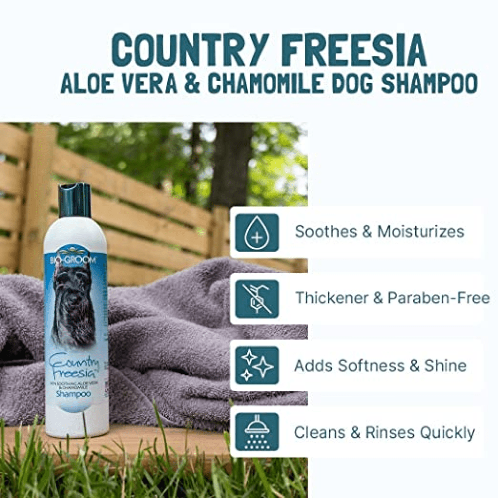 Bio Groom Country Freesia Natural Scent Shampoo for Dogs and Cats
