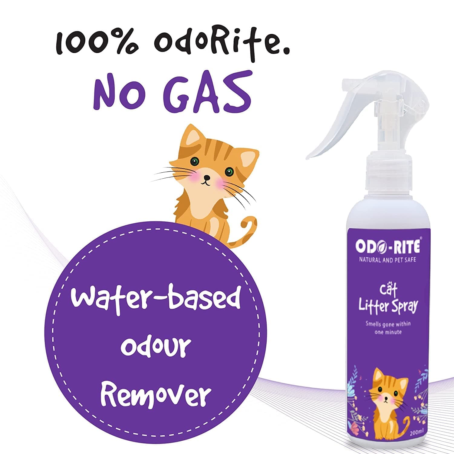 Odo Rite Cat Litter Spray Cats-Health & Wellness Odo-Rite