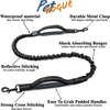 Pet Vogue Shock Proof Hands-Free Dog Leash for Medium and Large Dogs (5ft) Dogs-Collar, Leashes, harnesses Pet Vogue
