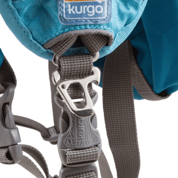 Kurgo Baxter Travel Backpack for Dogs (Coastal Blue)