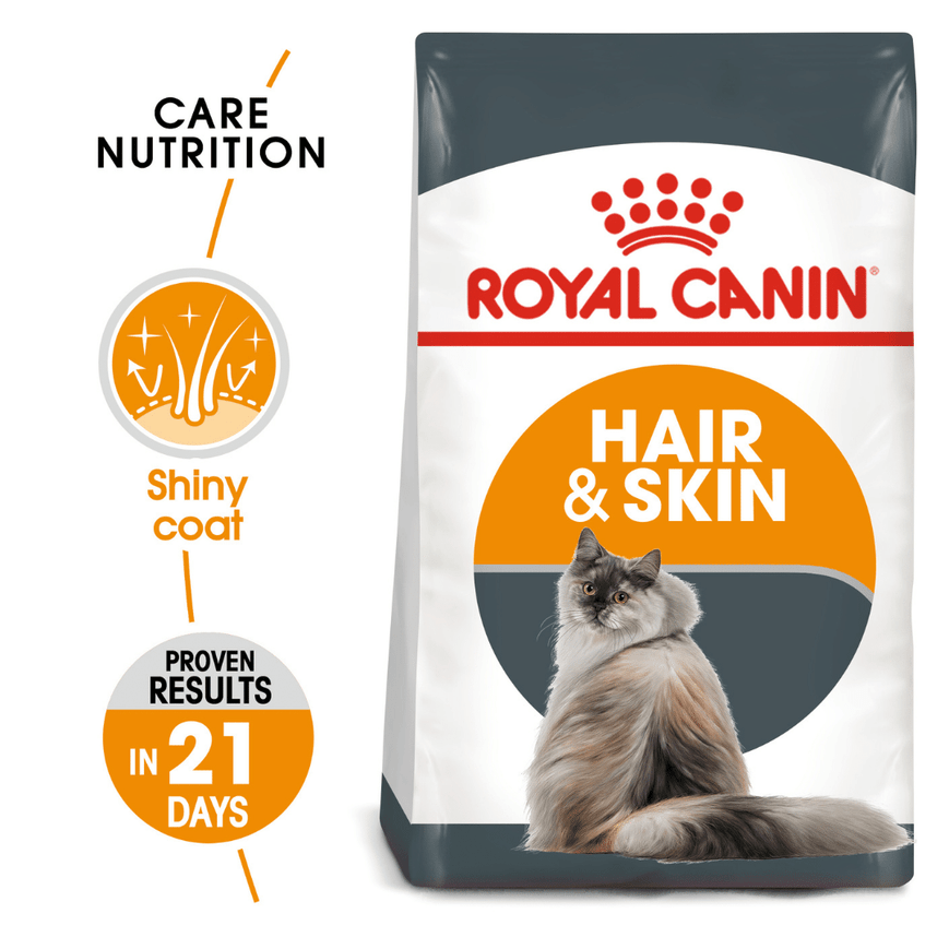 Royal Canin Hair & Skin, Hairball and Urinary Care Adult Cat Dry Food Combo Cats- Dry food Royal Canin