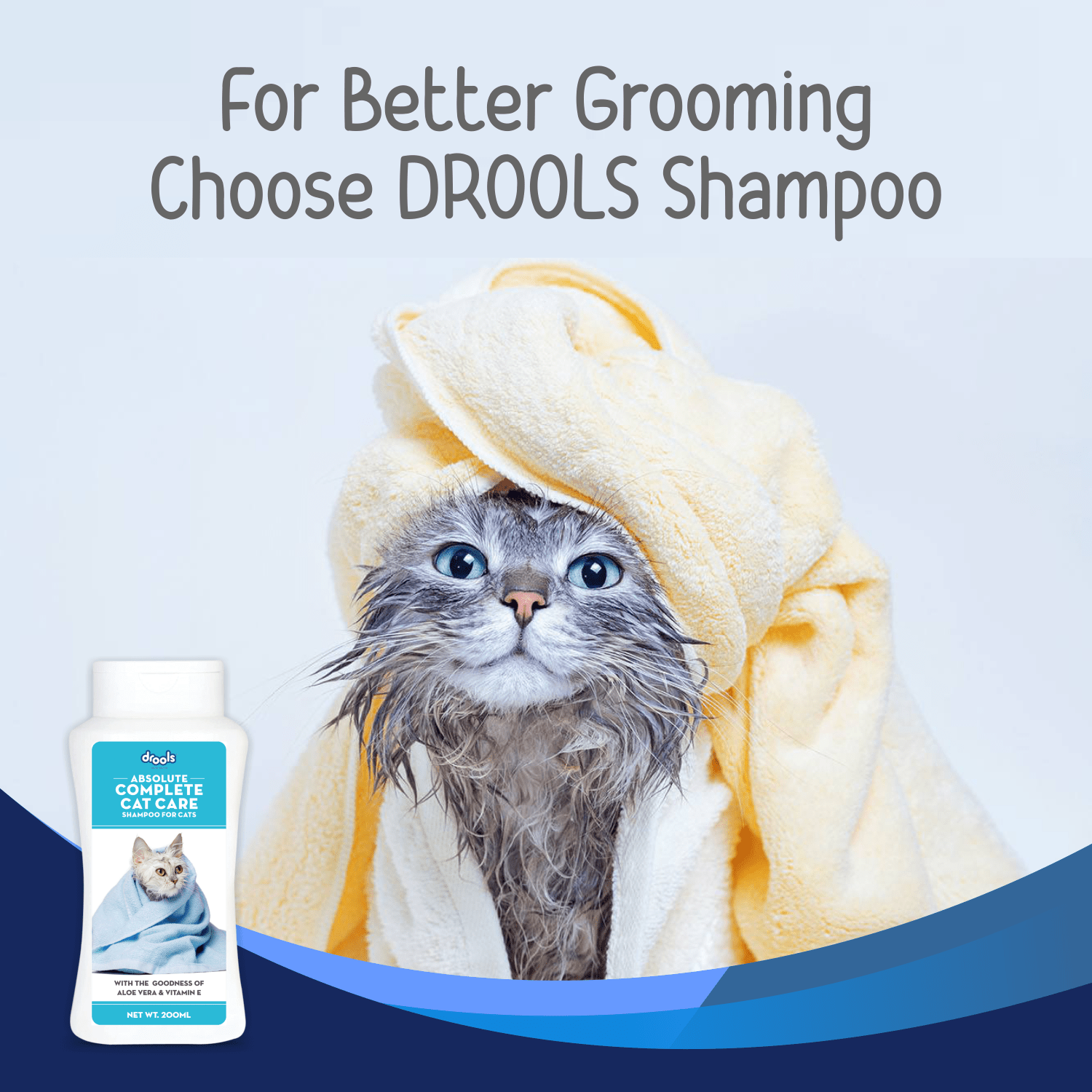 Drools Complete Care Shampoo for Cats