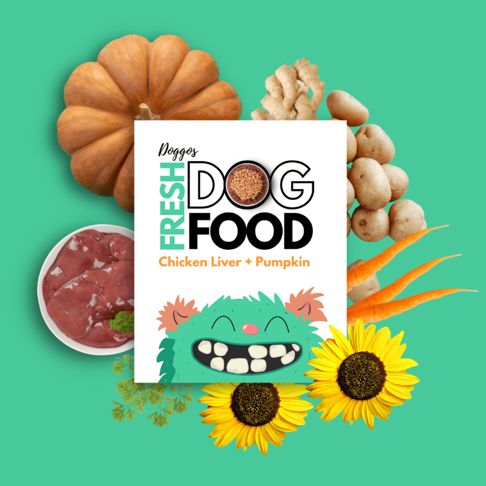 Doggos Mini Jumbo Monster Chicken and Pumpkin Fresh Dog Wet Food (Small Breeds)