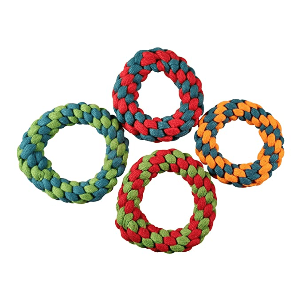 Kiki N Pooch Rope Ring Toy for Dogs