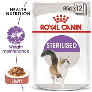 Royal Canin Sterilised Gravy Adult Cat Wet Food