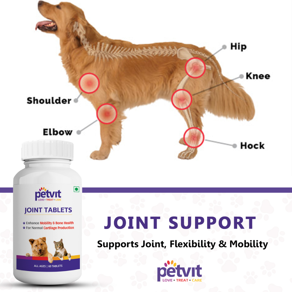 Petvit Joint Tablets for Dogs and Cats