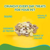 Basil Non Veg Round Shaped Puppy Biscuits Dog Treats + Others Basil