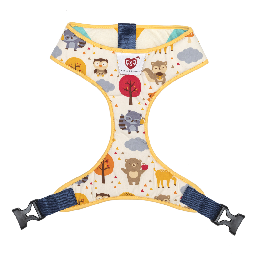 Pet And Parents Sunny Park Reversible Harness for Dogs