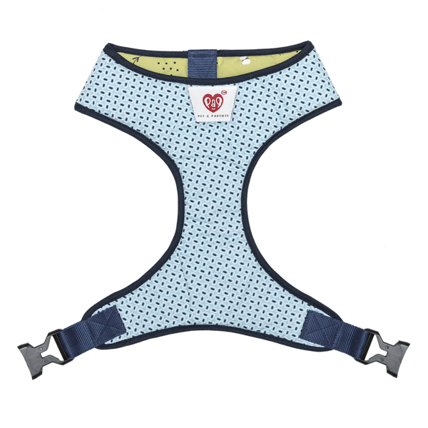 Pet And Parents Green Garden Reversible Harness for Dogs