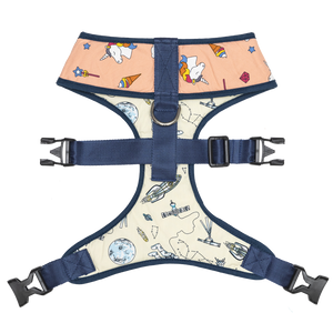 Pet And Parents Galaxy Wonderland Reversible Harness for Dogs
