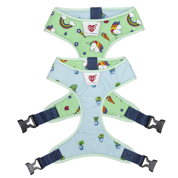 Pet And Parents Little Plant’s Wonderland Reversible Harness for Dogs