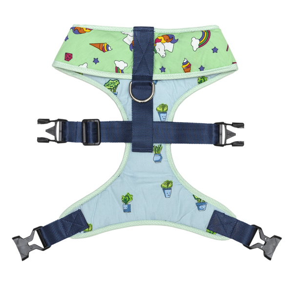 Pet And Parents Little Plant’s Wonderland Reversible Harness for Dogs