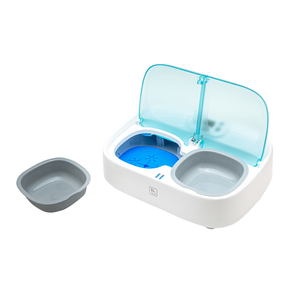 Baybot Dual Tray Smart Wet & Dry Food Dispenser for Dogs and Cats with Timer