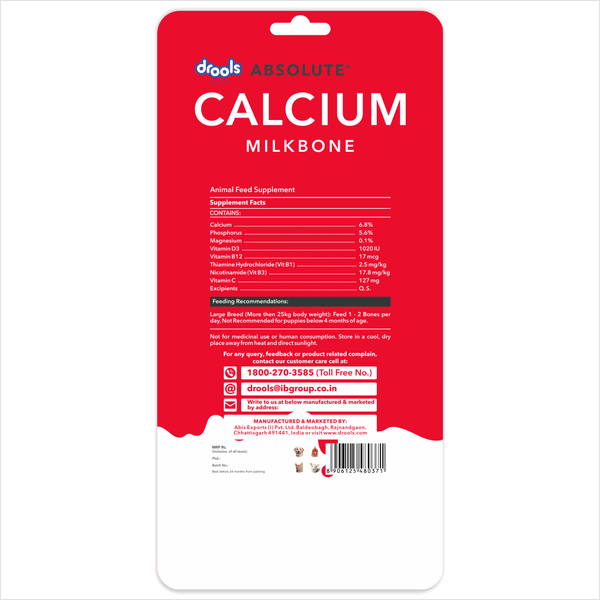 Drools Absolute Calcium Bone for Large Dogs