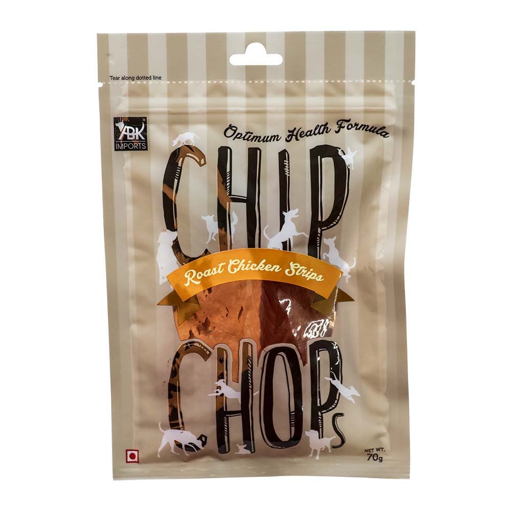 Chip Chops Roast Chicken Strips Dog Treats