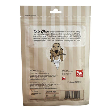 Chip Chops Roast Duck Strips Dog Treats