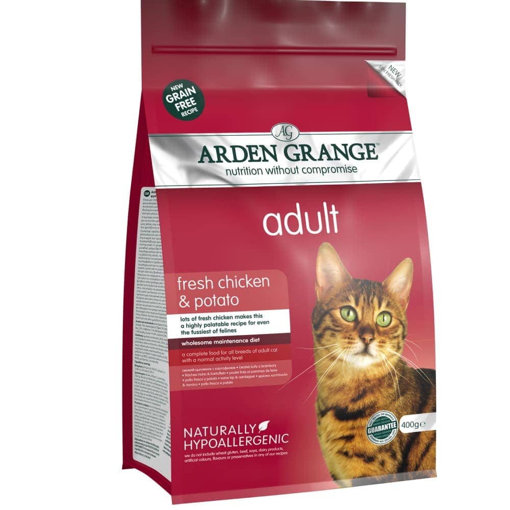 Arden Grange Grain Free Adult Cat Dry Food | Fresh Chicken & Potato (Limited Shelf Life) Cats- Dry food Arden Grange