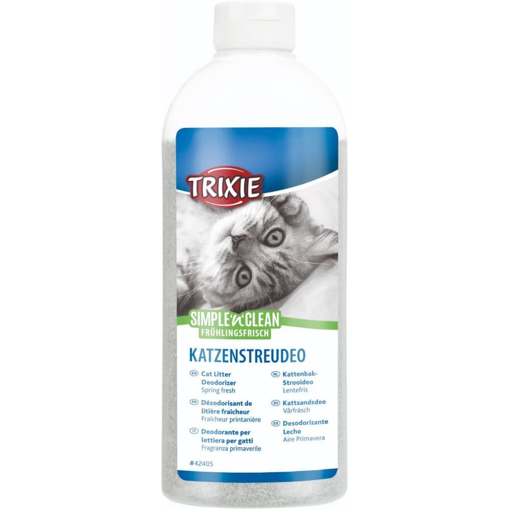 Trixie Simple N Clean Spring Fresh Litter Deodorizer for Cats Litter Supplies Trixie 750g
