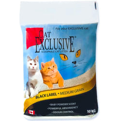 Intersand Cat's Exclusive Sodium Bentonite Sand & Baby Powder Scented Cat Litter