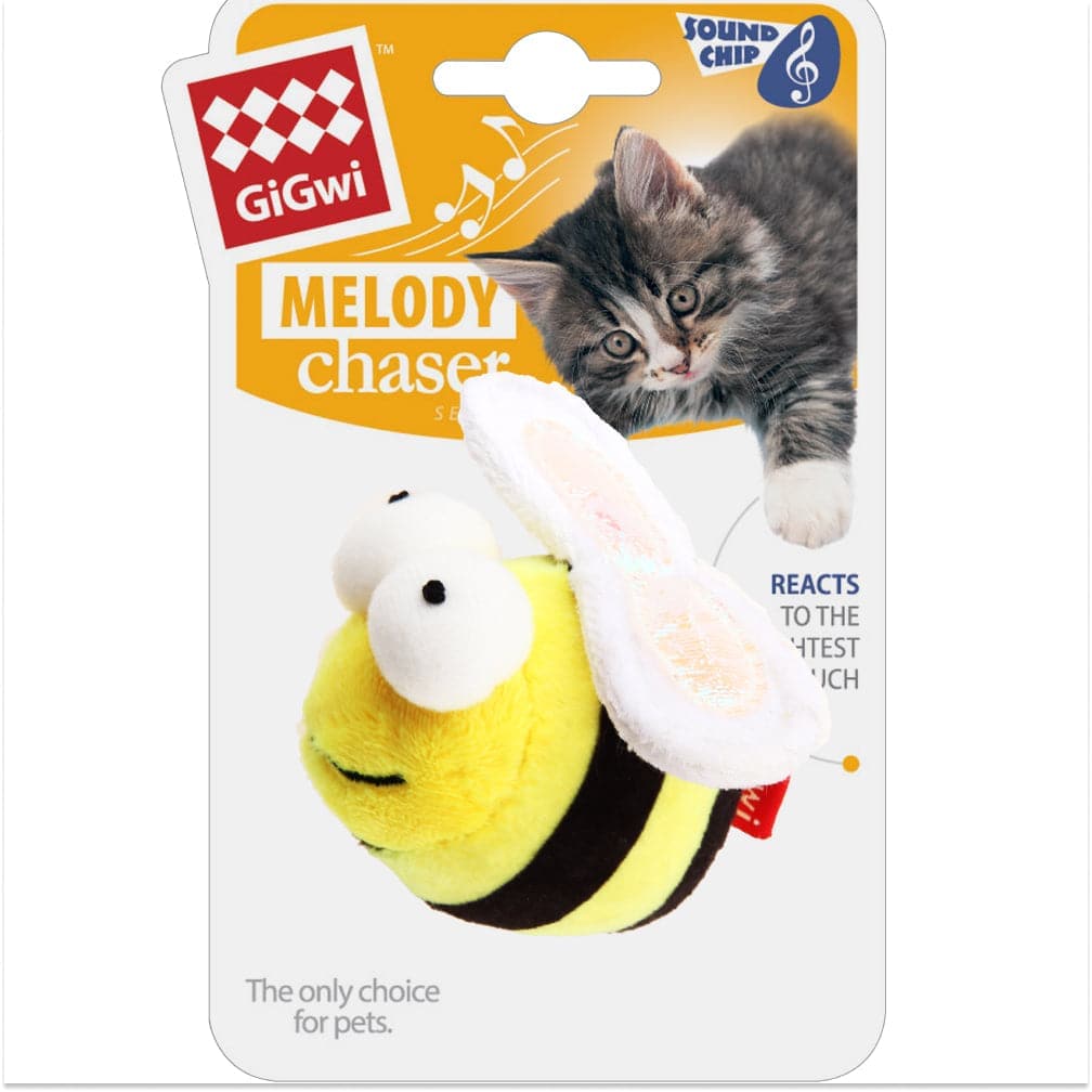 GigWi Melody Chaser with Motion Activated Sound Chip- Bee Default Title