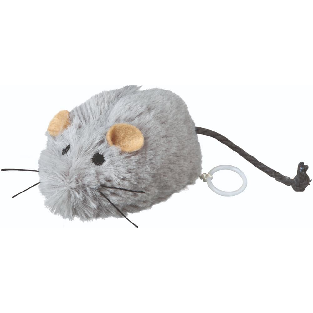 Trixie Wriggle Up Mouse Plush Toy for Cats Cats-Toys Trixie 8cm