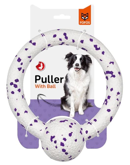 Fofos Durable Puller Toy for Dogs (White)