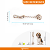 Fofos Flossy Rope Toy with Ball for Dogs