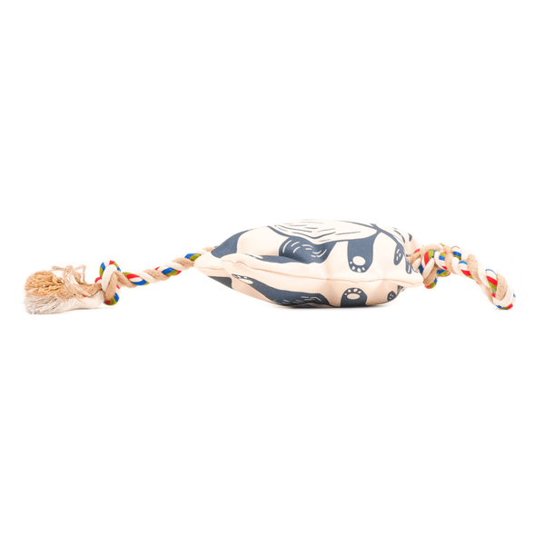 Barkbutler x Fofos Flossy Rope Toy With Panda for Dogs