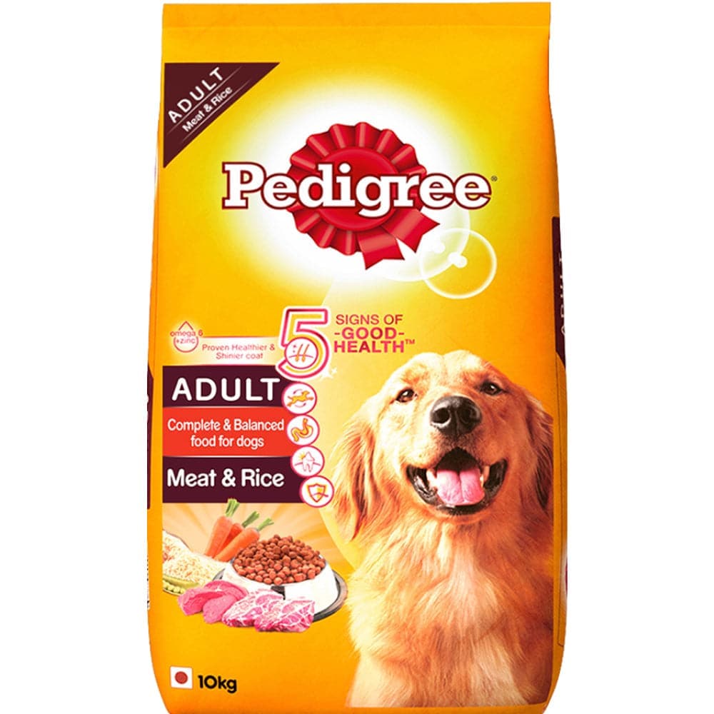 Pedigree Meat & Rice Adult Dog Dry Food