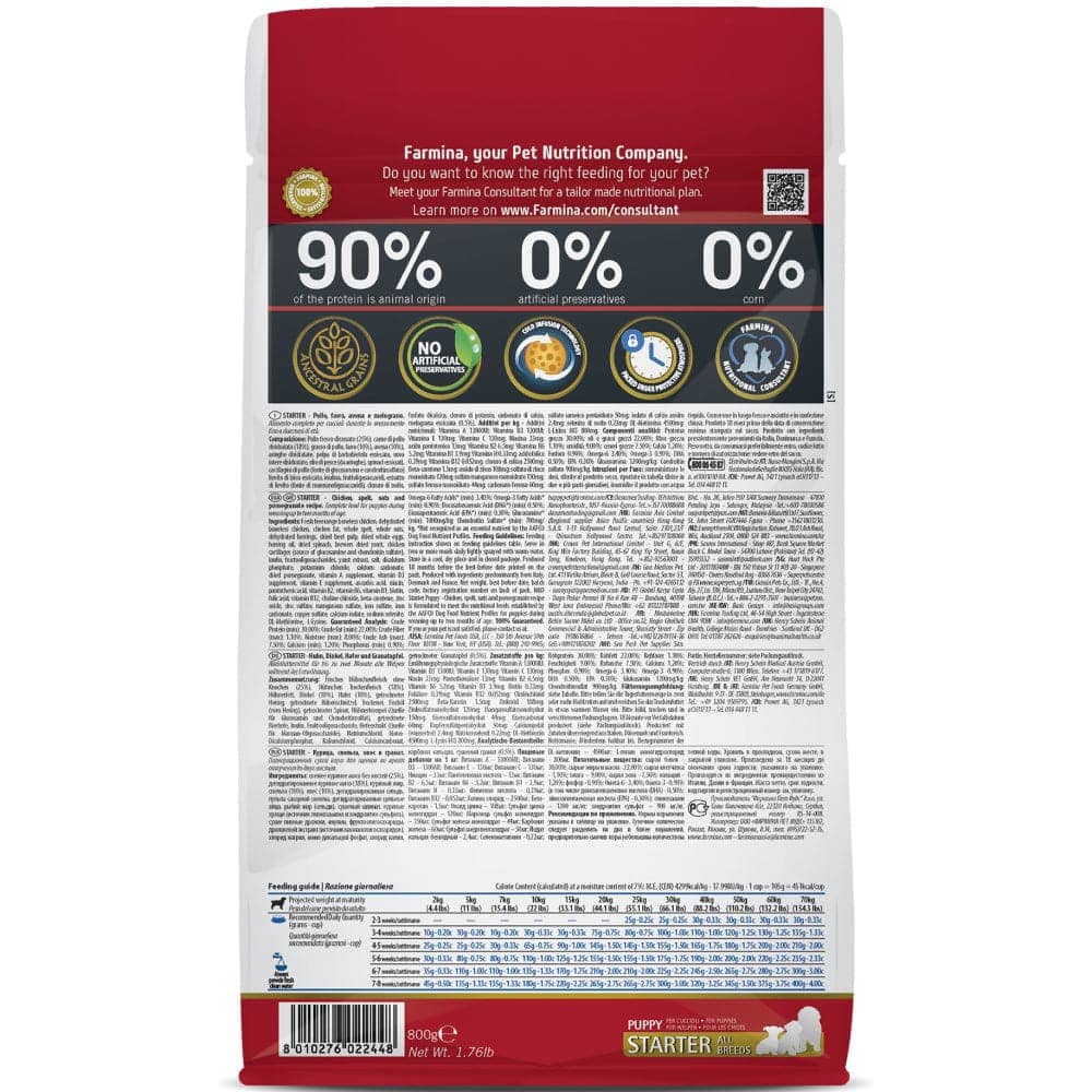 Farmina N&D Chicken & Pomegranate Ancestral Grain Starter Puppy Dog Dry Food (Limited Shelf Life) Dogs- Dry Food Farmina N&D