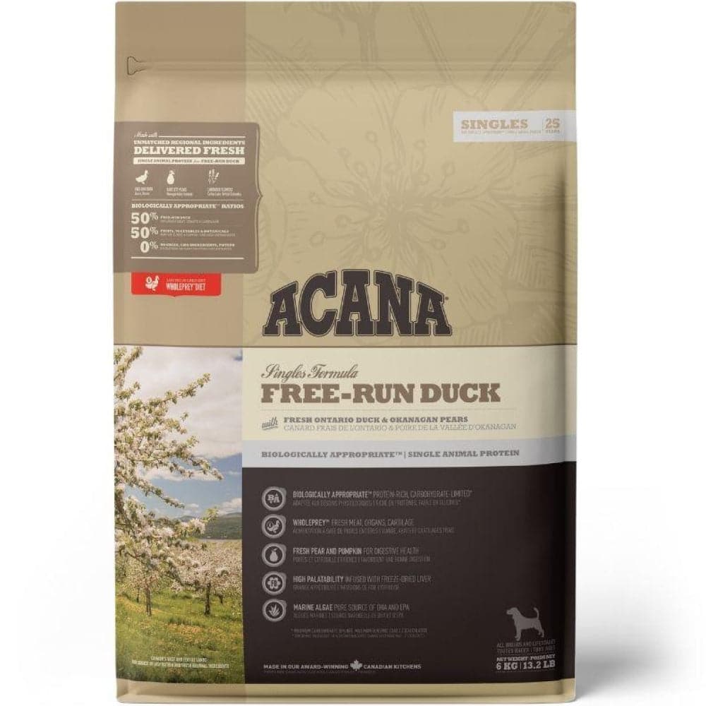 Acana Free Range Duck Dry Dog Food (All Breeds)
