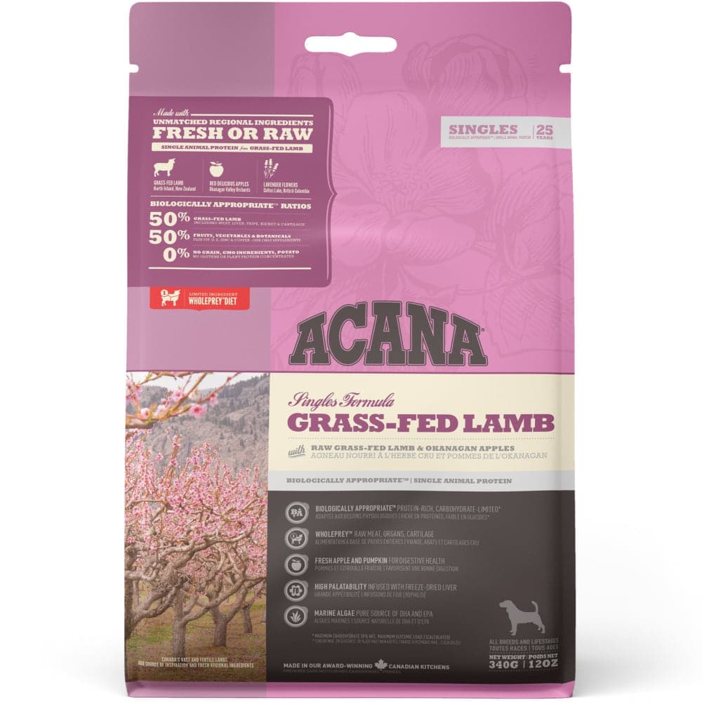 Acana Grass Fed Lamb Dry Dog Food (All Breeds)