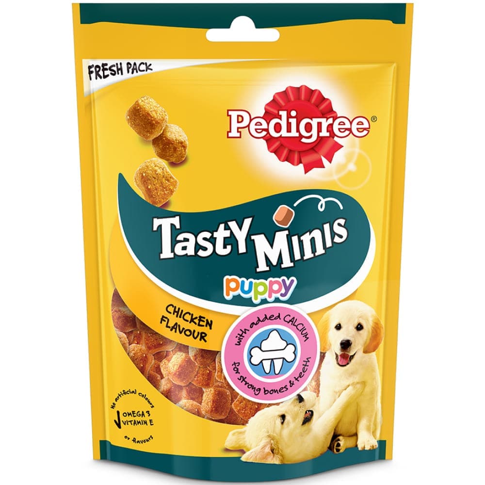 Pedigree Tasty Minis Cubes Chicken Flavour Puppy Dog Treats
