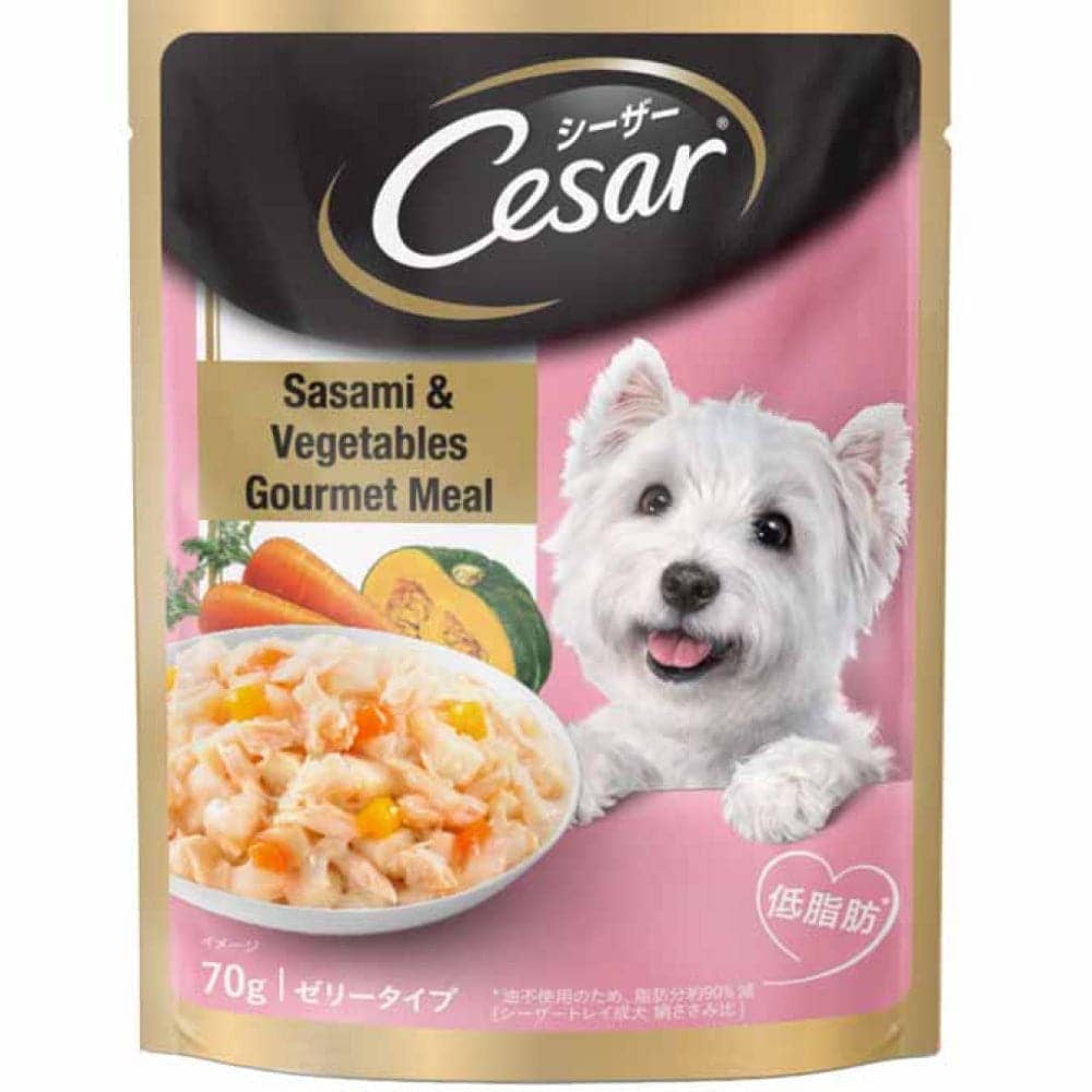 Cesar Sasami & Vegetables Premium Adult Dog Wet Food