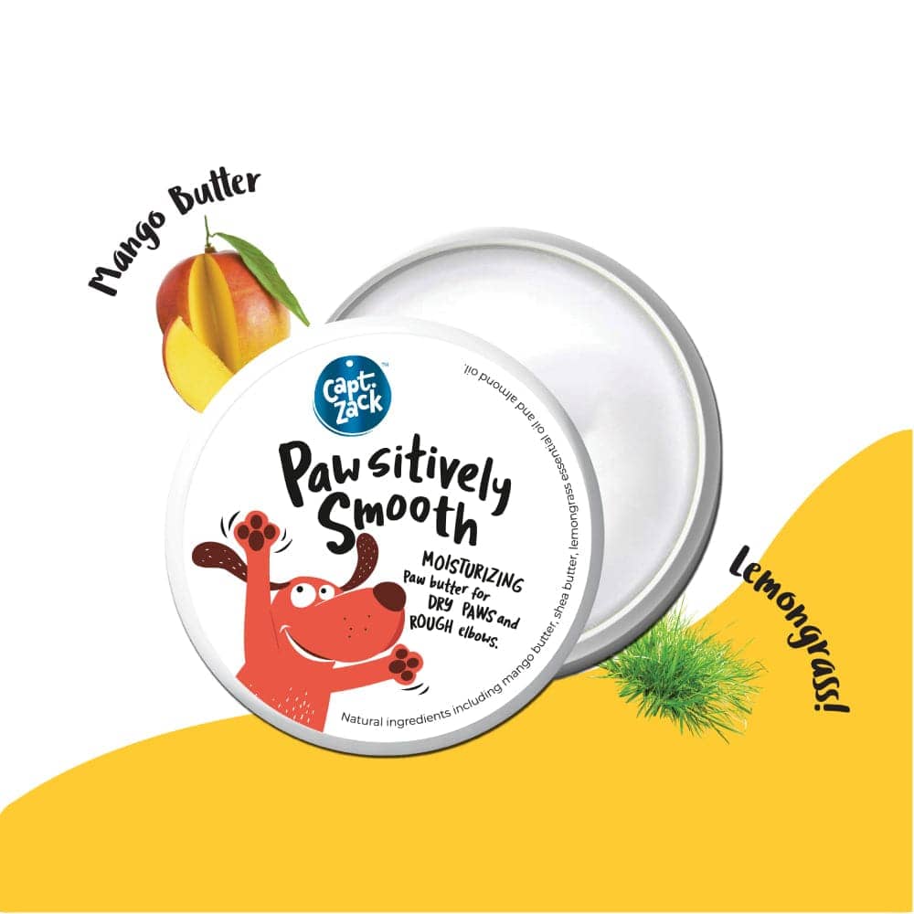 Captain Zack Pawsitively Smooth Moisturizing Paw Butter for Pets