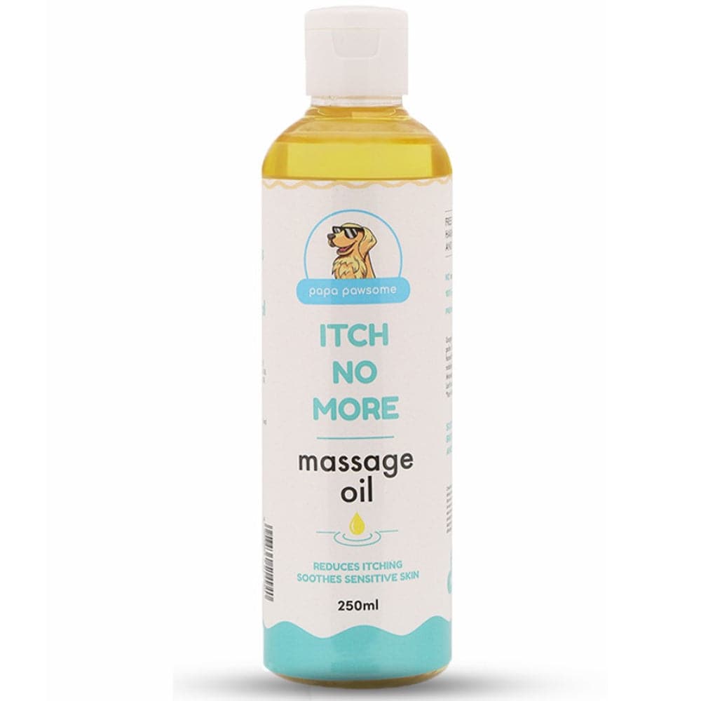 Papa Pawsome Itch No More Massage Oil for Dogs Dogs-Grooming Supplies Papa Pawsome 250mL
