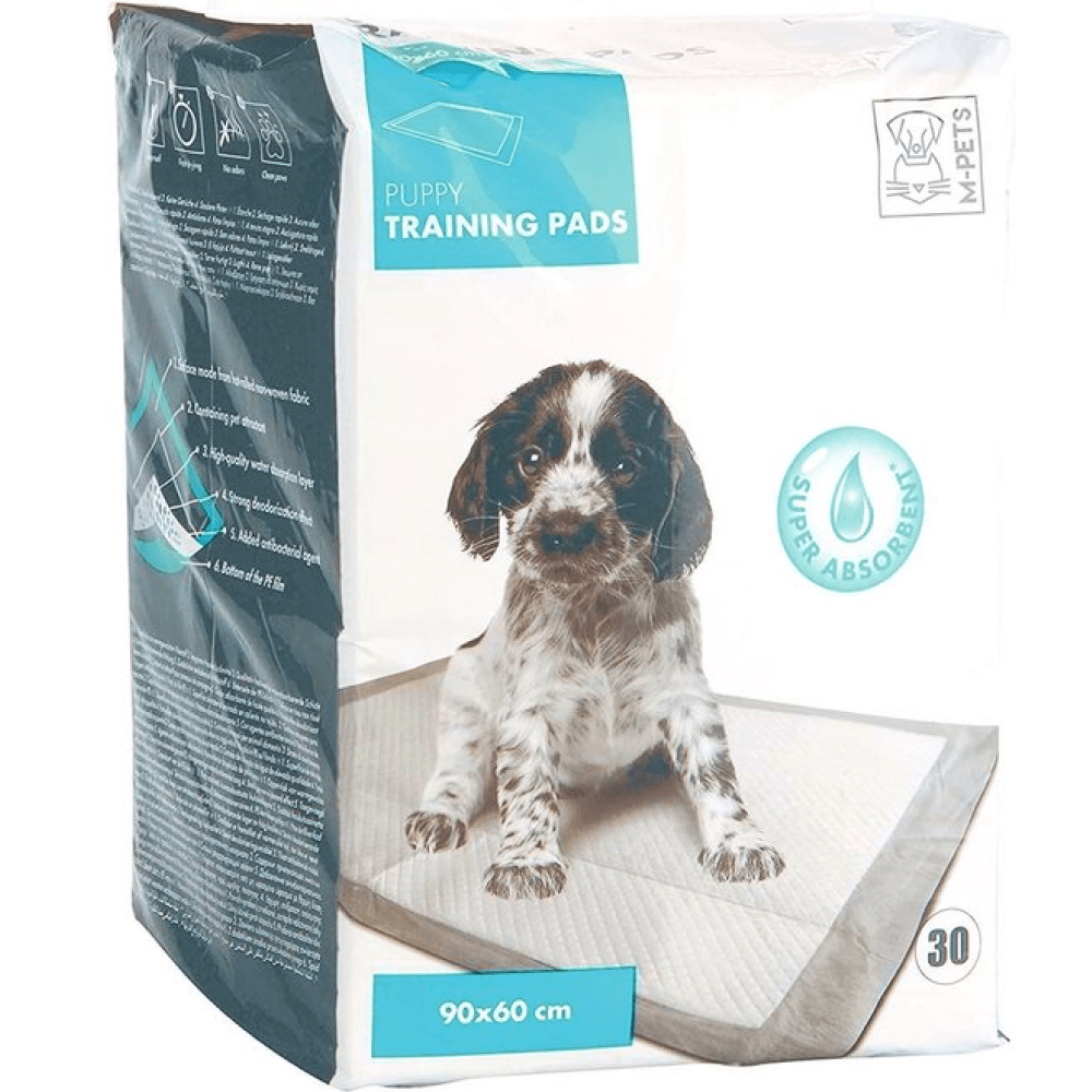 M Pets Training Pads for Puppies (90x60cm) Dogs-Health & Wellness M Pets 30pcs