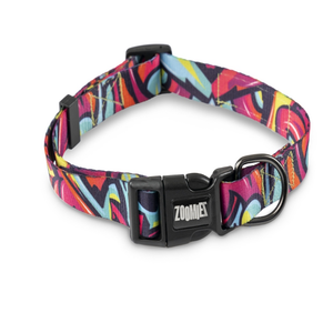 Zoomiez Drip Printed Collar for Dogs